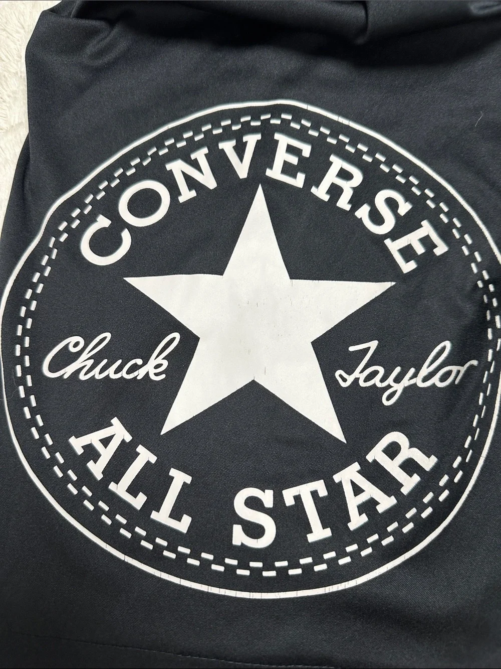 Converse STAR Graphic Black & White  basketball shorts boys youth large